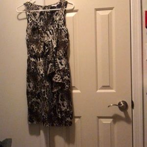 Leopard print dress